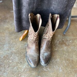 Tony llama leather boots in great condition!